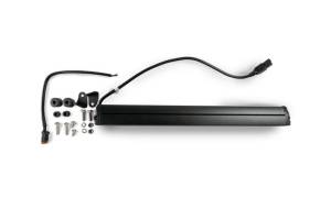 DV8 Offroad Bumpers & Jeep Accessories | 1350 Offroad - DV8 UNIVERSAL 20in. SINGLE ROW LED LIGHT BAR with FLOOD/SPOT COMBO PATTERN/SIDE MOUNTS - BE20SW105W - Image 4