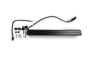 DV8 Offroad Bumpers & Jeep Accessories | 1350 Offroad - DV8 UNIVERSAL 20in. SINGLE ROW LED LIGHT BAR with FLOOD/SPOT COMBO PATTERN/SIDE MOUNTS - BE20SW105W - Image 12
