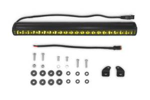 DV8 Offroad Bumpers & Jeep Accessories | 1350 Offroad - DV8 20In Elite Series Amber LED Light Bar - Single Row - BE20SW105W-A - Image 12