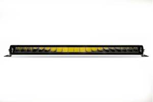 DV8 Offroad Bumpers & Jeep Accessories | 1350 Offroad - DV8 20in Halo Elite Single Row Light Bar with Accent Light - White/Amber - BE20SW105W-H - Image 17