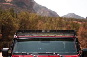 DV8 Offroad Bumpers & Jeep Accessories | 1350 Offroad - DV8 UNIVERSAL 52-in DUAL ROW LED LIGHT BAR with FLOOD/SPOT PATTERN & SIDE MOUNTS - BE52EW500W - Image 8