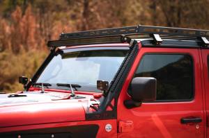 DV8 Offroad Bumpers & Jeep Accessories | 1350 Offroad - DV8 UNIVERSAL 52-in DUAL ROW LED LIGHT BAR with FLOOD/SPOT PATTERN & SIDE MOUNTS - BE52EW500W - Image 7