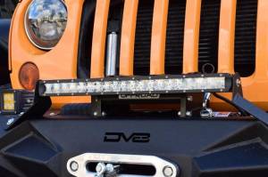 DV8 Offroad Bumpers & Jeep Accessories | 1350 Offroad - DV8 50-in Single Row LED Light Bar; Chrome Face - BS50E250W5W - Image 1