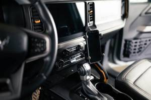DV8 Offroad Bumpers & Jeep Accessories | 1350 Offroad - DV8 21-23 Ford Bronco Center Console Molle Panels & Bridge - CCBR-01 - Image 13