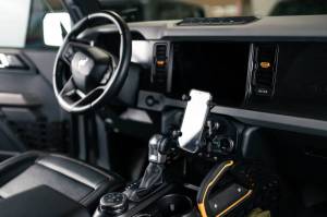 DV8 Offroad Bumpers & Jeep Accessories | 1350 Offroad - DV8 21-23 Ford Bronco Center Console Molle Panels & Bridge - CCBR-01 - Image 12
