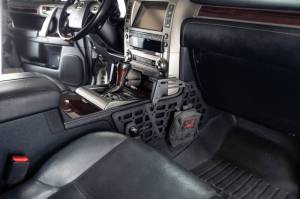 DV8 Offroad Bumpers & Jeep Accessories | 1350 Offroad - DV8 2010 Lexus GX 460 Center Console Molle Panels & Digital Device Bridge - CCGX-02 - Image 27