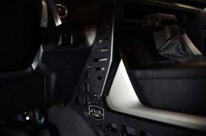 DV8 Offroad Bumpers & Jeep Accessories | 1350 Offroad - DV8 22-23 Toyota Tundra Center Console Molle Panels/Device Mount - CCT2-01 - Image 2