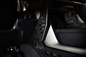 DV8 Offroad Bumpers & Jeep Accessories | 1350 Offroad - DV8 22-23 Toyota Tundra Center Console Molle Panels/Device Mount - CCT2-01 - Image 27