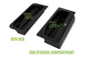 DV8 Offroad Bumpers & Jeep Accessories | 1350 Offroad - DV8 2021-2024 Ford Bronco Storage Compartment - CMBR-02 - Image 3