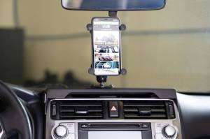 DV8 Offroad Bumpers & Jeep Accessories | 1350 Offroad - DV8 10-23 Toyota 4Runner Digital Device Dash Mount - DMT3-01 - Image 14