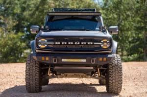 DV8 Offroad Bumpers & Jeep Accessories | 1350 Offroad - DV8 2021+ Ford Bronco Front Bumper V2 - OE Plus Series (Works without ACC Relocation) - FBBR-06 - Image 5
