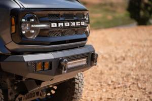 DV8 Offroad Bumpers & Jeep Accessories | 1350 Offroad - DV8 2021+ Ford Bronco Front Bumper V2 - OE Plus Series (Works without ACC Relocation) - FBBR-06 - Image 15