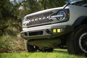 DV8 Offroad Bumpers & Jeep Accessories | 1350 Offroad - DV8 2021+ Ford Bronco Front Bumper V2 - OE Plus Series (Works without ACC Relocation) - FBBR-06 - Image 18