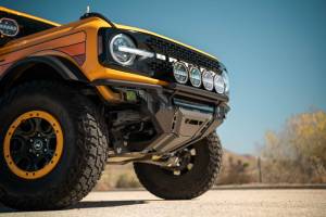 DV8 Offroad Bumpers & Jeep Accessories | 1350 Offroad - DV8 21-25 Ford Bronco Tube Serries Front Bumper - Black Powdercoat - FBBR-08 - Image 1