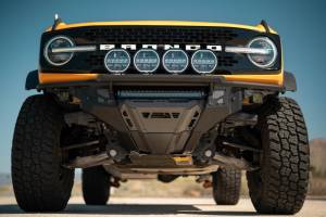 DV8 Offroad Bumpers & Jeep Accessories | 1350 Offroad - DV8 21-25 Ford Bronco Tube Serries Front Bumper - Black Powdercoat - FBBR-08 - Image 4