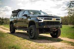 DV8 Offroad Bumpers & Jeep Accessories | 1350 Offroad - DV8 2022+ Chevrolet Silverado 1500 Offroad Spec Series Front Bumper with Winch - FBCS1-08 - Image 1
