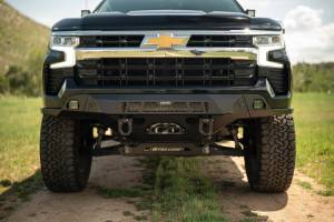 DV8 Offroad Bumpers & Jeep Accessories | 1350 Offroad - DV8 2022+ Chevrolet Silverado 1500 Offroad Spec Series Front Bumper with Winch - FBCS1-08 - Image 6