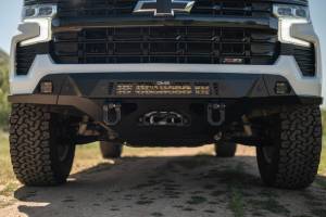 DV8 Offroad Bumpers & Jeep Accessories | 1350 Offroad - DV8 2022+ Chevrolet Silverado 1500 Offroad Spec Series Front Bumper with Winch - FBCS1-08 - Image 15