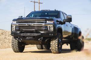 DV8 Offroad Bumpers & Jeep Accessories | 1350 Offroad - DV8 20-23 Chevrolet Silverado 2500/3500 Spec Series Front Bumper with Winch - FBCS2-03 - Image 3
