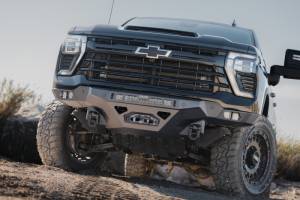 DV8 Offroad Bumpers & Jeep Accessories | 1350 Offroad - DV8 24-26 Chevy Silverado 2500/3500 Spec Series Front Bumper - FBCS2-04 - Image 5