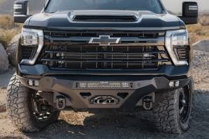 DV8 Offroad Bumpers & Jeep Accessories | 1350 Offroad - DV8 24-26 Chevy Silverado 2500/3500 Spec Series Front Bumper - FBCS2-04 - Image 3