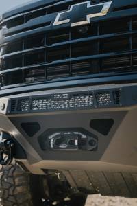 DV8 Offroad Bumpers & Jeep Accessories | 1350 Offroad - DV8 24-26 Chevy Silverado 2500/3500 Spec Series Front Bumper - FBCS2-04 - Image 4