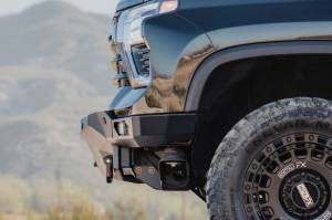 DV8 Offroad Bumpers & Jeep Accessories | 1350 Offroad - DV8 24-26 Chevy Silverado 2500/3500 Spec Series Front Bumper - FBCS2-04 - Image 13