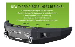 DV8 Offroad Bumpers & Jeep Accessories | 1350 Offroad - DV8 Truck Front Full Size Bumper - FBFF1-08 - Image 10