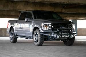 DV8 Offroad Bumpers & Jeep Accessories | 1350 Offroad - DV8 2021-22 Ford F-150; Mto Series Winch Front Bumper? - FBFF1-10 - Image 4