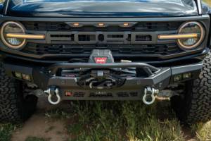 DV8 Offroad Bumpers & Jeep Accessories | 1350 Offroad - DV8 2022+ Ford Bronco Raptor Spec Series Winch Front Bumper - FBFR-01 - Image 2