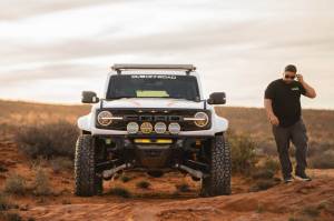 DV8 Offroad Bumpers & Jeep Accessories | 1350 Offroad - DV8 2022+ Ford Bronco Raptor Tube Front Bumper - FBFR-02 - Image 1