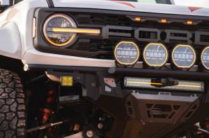 DV8 Offroad Bumpers & Jeep Accessories | 1350 Offroad - DV8 2022+ Ford Bronco Raptor Tube Front Bumper - FBFR-02 - Image 4