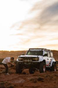 DV8 Offroad Bumpers & Jeep Accessories | 1350 Offroad - DV8 2022+ Ford Bronco Raptor Tube Front Bumper - FBFR-02 - Image 5