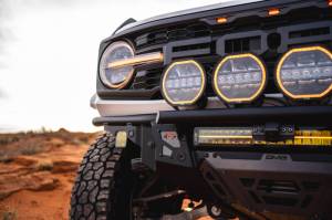 DV8 Offroad Bumpers & Jeep Accessories | 1350 Offroad - DV8 2022+ Ford Bronco Raptor Tube Front Bumper - FBFR-02 - Image 15