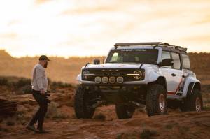 DV8 Offroad Bumpers & Jeep Accessories | 1350 Offroad - DV8 2022+ Ford Bronco Raptor Tube Front Bumper - FBFR-02 - Image 26