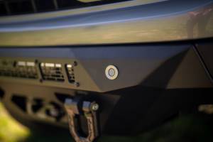 DV8 Offroad Bumpers & Jeep Accessories | 1350 Offroad - DV8 2022+ GMC Sierra 1500 (Excl. AT4X & Diesel Models) Offroad Spec Series Front Bumper - FBGC1-03 - Image 3