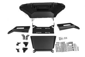 DV8 Offroad Bumpers & Jeep Accessories | 1350 Offroad - DV8 2022+ GMC Sierra 1500 (Excl. AT4X & Diesel Models) Offroad Spec Series Front Bumper - FBGC1-03 - Image 15
