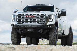 DV8 Offroad Bumpers & Jeep Accessories | 1350 Offroad - DV8 24-26 GMC Sierra 2500/3500 Spec Series Front Bumper with Winch - FBGC2-02 - Image 3