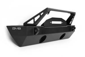DV8 Offroad Bumpers & Jeep Accessories | 1350 Offroad - DV8 07-23 Jeep Wrangler/Gladiator JT/JK/JL FS-25 Stubby Front Bumper with Plated Bull Bar - FBJL-06 - Image 11