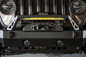 DV8 Offroad Bumpers & Jeep Accessories | 1350 Offroad - DV8 07-23 Jeep Wrangler/Gladiator JT/JK/JL FS-25 Stubby Front Bumper with Plated Bull Bar - FBJL-06 - Image 21
