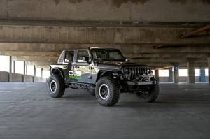 DV8 Offroad Bumpers & Jeep Accessories | 1350 Offroad - DV8 07-23 Jeep Wrangler/Gladiator JT/JK/JL FS-25 Stubby Front Bumper with Plated Bull Bar - FBJL-06 - Image 26