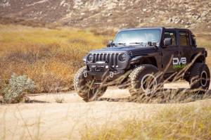 DV8 Offroad Bumpers & Jeep Accessories | 1350 Offroad - DV8 07-23 Jeep Wrangler/Gladiator JT/JK/JL FS-25 Stubby Front Bumper with Plated Bull Bar - FBJL-06 - Image 24