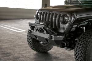 DV8 Offroad Bumpers & Jeep Accessories | 1350 Offroad - DV8 07-23 Jeep Wrangler/Gladiator JT/JK/JL FS-25 Stubby Front Bumper with Plated Bull Bar - FBJL-06 - Image 31