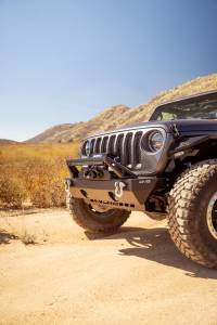 DV8 Offroad Bumpers & Jeep Accessories | 1350 Offroad - DV8 07-23 Jeep Wrangler/Gladiator JT/JK/JL FS-25 Stubby Front Bumper with Plated Bull Bar - FBJL-06 - Image 30