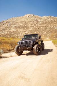 DV8 Offroad Bumpers & Jeep Accessories | 1350 Offroad - DV8 07-23 Jeep Wrangler/Gladiator JT/JK/JL FS-25 Stubby Front Bumper with Plated Bull Bar - FBJL-06 - Image 36