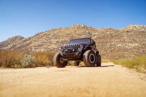DV8 Offroad Bumpers & Jeep Accessories | 1350 Offroad - DV8 07-23 Jeep Wrangler/Gladiator JT/JK/JL FS-25 Stubby Front Bumper with Plated Bull Bar - FBJL-06 - Image 39