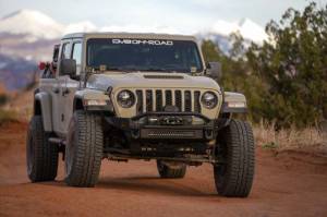 DV8 Offroad Bumpers & Jeep Accessories | 1350 Offroad - DV8 18-23 Jeep Wrangler JL / 20-23 Jeep Gladiator JT FS-7 Mid-Width Winch Front Bumper - FBJL-07 - Image 8