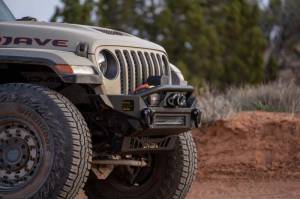 DV8 Offroad Bumpers & Jeep Accessories | 1350 Offroad - DV8 18-23 Jeep Wrangler JL / 20-23 Jeep Gladiator JT FS-7 Mid-Width Winch Front Bumper - FBJL-07 - Image 10