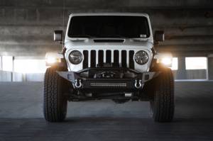 DV8 Offroad Bumpers & Jeep Accessories | 1350 Offroad - DV8 18-23 Jeep Wrangler JL / 20-23 Jeep Gladiator JT FS-7 Mid-Width Winch Front Bumper - FBJL-07 - Image 22