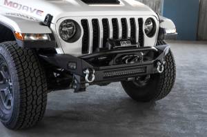 DV8 Offroad Bumpers & Jeep Accessories | 1350 Offroad - DV8 18-23 Jeep Wrangler JL / 20-23 Jeep Gladiator JT FS-7 Mid-Width Winch Front Bumper - FBJL-07 - Image 20